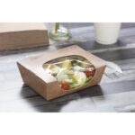 Zest Tuck Top Salad Pack Medium Kraft (Pack 250)