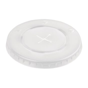Fiesta Recyclable Lid- 80mm for Paper Cold Cup - 12oz (Pack 1000)