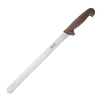Hygiplas Slicer Serrated Brown - 12"