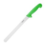 Hygiplas Slicer Serrated Green - 10"
