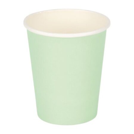 Fiesta Recyclable Hot Cup Single Wall Aqua 8oz (Box 1000)