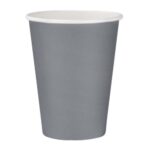 Fiesta Recyclable Hot Cup Single Wall Charcoal 12oz (Box 1000)