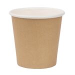 Fiesta Recyclable Hot Cup Single Wall Kraft 4oz (Box 1000)