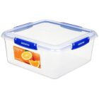 Sistema Square Klip It Plus Food Storage Container - 5.5Ltr