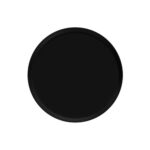 Nordika Black Plate 22cm