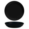 Nordika Black Deep Plate 24cm