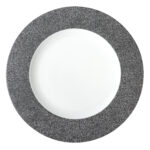 Raw Rimmed Plate 33cm