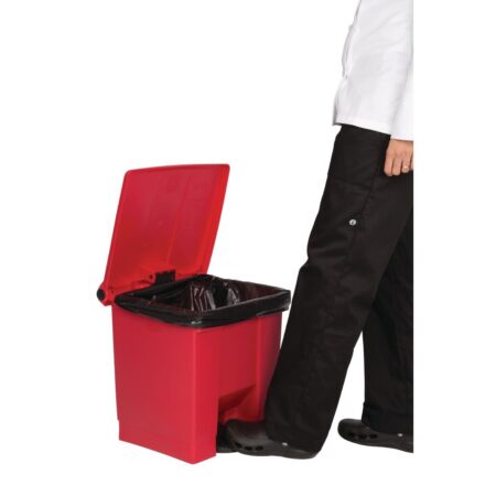 Rubbermaid Step-On Pedal Bin Beige - 45.5Ltr