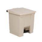 Rubbermaid Step-On Pedal Bin Beige - 30.5Ltr