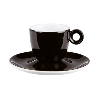 Black Espresso Cup 3oz/8.5cl