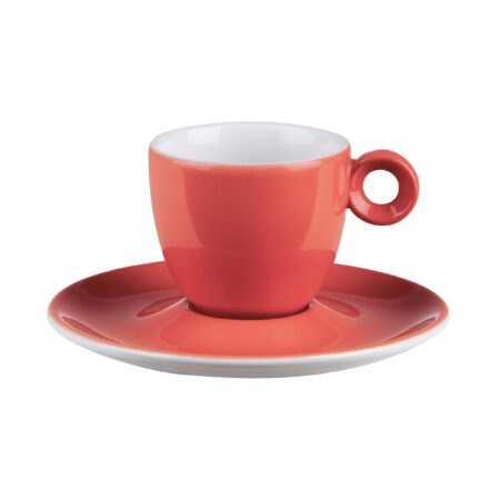 Red Espresso Saucer 12.5cm/5"