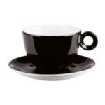 Black Bowl Shaped Cup 8oz/23cl