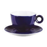Dark Blue Bowl Shaped Cup 8oz/23cl