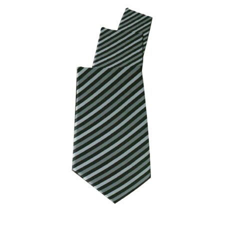 Chef Works Grey Skinny Stripe Tie