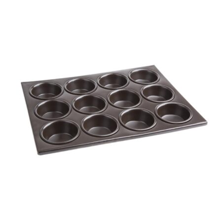 Vogue Muffin Tray Non-Stick Aluminium - 360x280x30mm