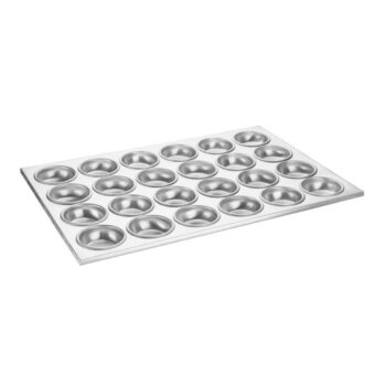 Vogue Aluminium Muffin Tray 24 Hole - 360x520x35mm 