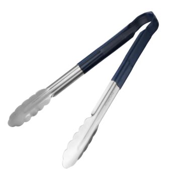 EDLP Hygiplas Colour Coded Serving Tong Blue - 300mm