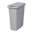 Rubbermaid Slim Jim Confidential Document Container with Lid
