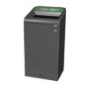 Rubbermaid Configure Recycling Bin with Mixed Recycling Label Green 87Ltr