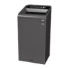 Rubbermaid Configure Recycling Bin with General Waste Label Black 87L