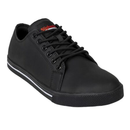 Slipbuster recycled microfibre slip resistant trainers