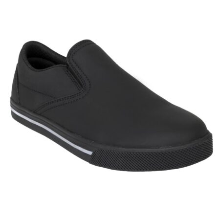 Slipbuster recycled microfibre slip resistant Slip on shoe