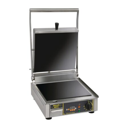 Roller Grill Premium VC FT Single Ribbed Contact Grill