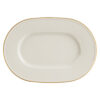 Line Gold Band Oval Plate 34cm