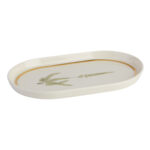 Botanical Oval Plate 18cm