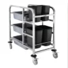 Vogue Bussing Trolley St/St - 900x820x440mm 35 1/2x32x17"