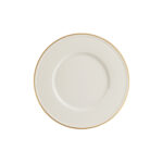 Line Gold Band Plate 17cm