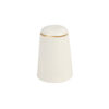 Line Gold Band Salt Pot