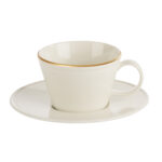 Line Gold Band Espresso Saucer 12cm (saucer only)