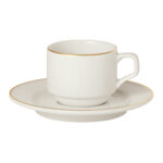 Academy Event Gold Band Espresso Saucer 12cm