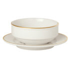Academy Event Gold Band Saucer 17cm To Fit Stacking Bowl