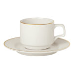 Academy Event Gold Banding Stacking Cup 200ml