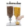 Cereal Dispenser Double - 2x4.5Ltr