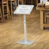Freestanding Aluminium Menu Display Stand A4
