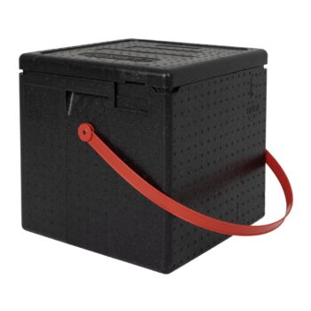 Cambro EPP CamGo Pizza Box 350x350x330mm with Red Strap