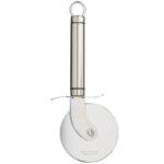 Kitchen Craft Professional Oval Handled Pizza Cutter St/St - 95mm