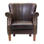 Lancaster Leather Chair Brown