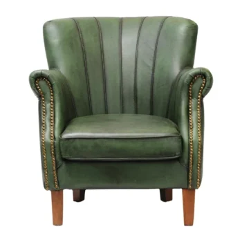 Lancaster Leather Chair Green