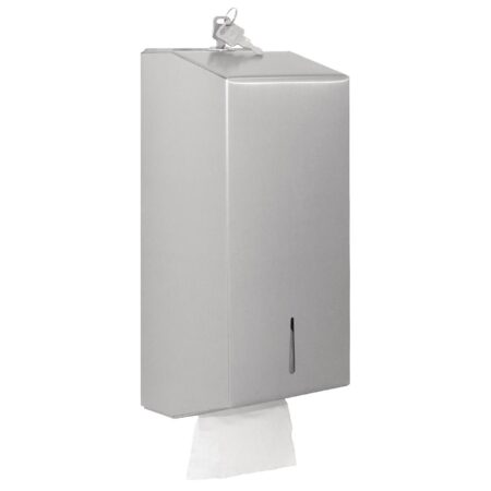 Jantex Stainless Bulk Pack Tissue Dispenser 1 Jantex Stainless Bulk Pack Tissue Dispenser