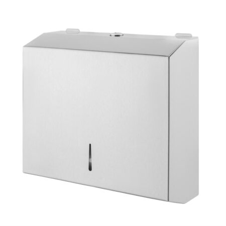 Jantex Stainless Steel Paper Towel Dispenser 1 Jantex Stainless Steel Paper Towel Dispenser