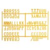 Beaumont Peg Board 20mm Yellow (Pack of 6)
