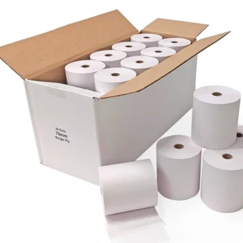 76 x 76mm 1Ply Paper Rolls