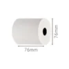 76 x 76mm 2 Ply Paper Rolls