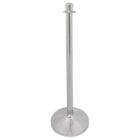 Bolero Stainless Steel Flat Top Barrier Post