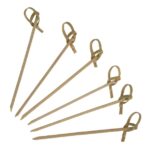 Fiesta Compostable Bamboo Looped Skewers 90mm (Pack of 100)