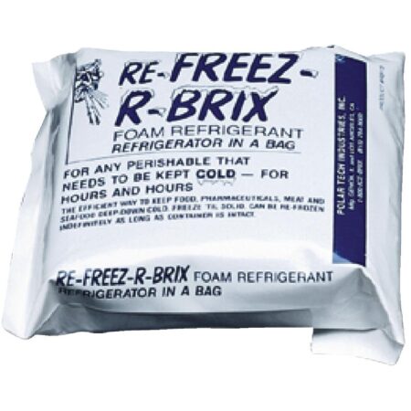 San Jamar Refreezable Ice Packs (Pack of 6) 1 San Jamar Refreezable Ice Packs (Pack of 6)